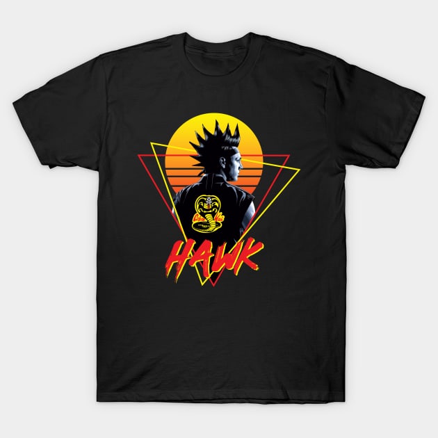 Cobra Kai - Hawk T-Shirt by MokeyDesign